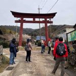 ３月２２日（日）JRハイキング（余呉から木之本へ　北国街道江戸旅体験） 伝説の式内社と北国街道木之本宿を巡る